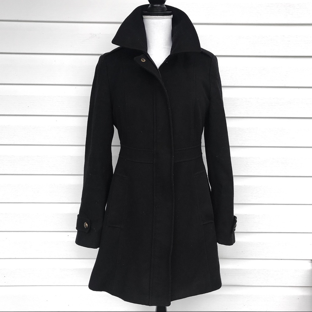 •ESPRIT• EUC Chic Tailored Fit Blended Wool Coat